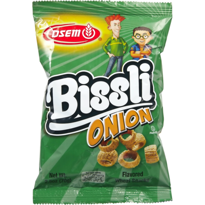 Osem Kosher Bissli, Onion 70 g, $2.56/100g