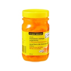 Whole Mandarin Orange Segments in Fruit Juice From Concentrate