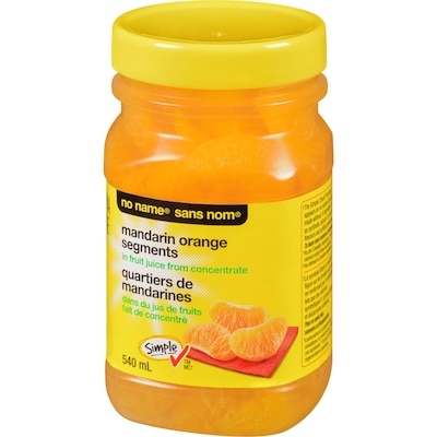 Whole Mandarin Orange Segments in Fruit Juice From Concentrate