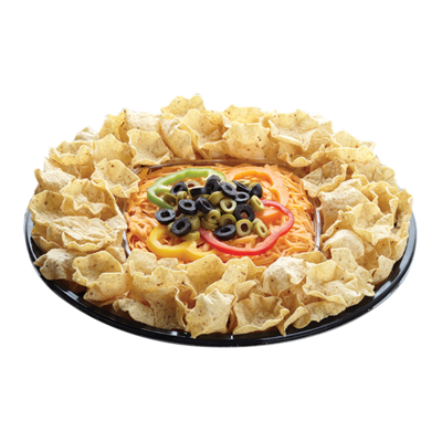 null Nachos with Dip Party Tray (Minimum 24 Hours Notice Required) 1 ea