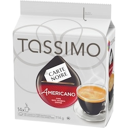 Tassimo Carte Noire Americano Coffee Single Serve T-Discs 14 ea