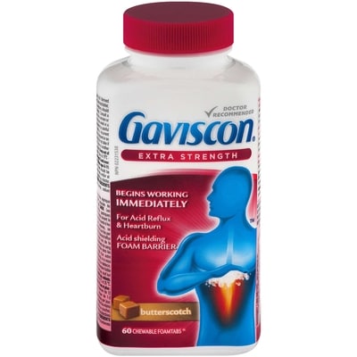 Gaviscon Extra Strength, Butterscotch 60 ea, $0.32/1ea