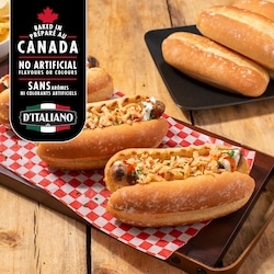 D'Italiano Brizzolio Sausage Buns - 420 g | No Frills Online