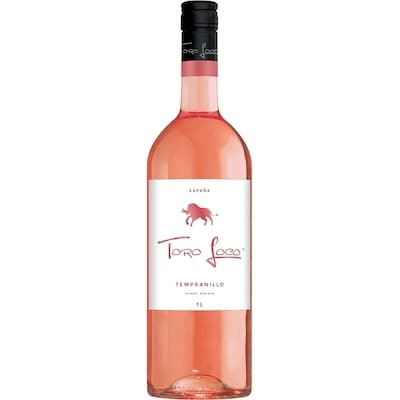 Toro Loco Vin rosé Toro Loco, Espagne (Pièce d’identité requise au moment du ramassage) 1 l, 1,30 $/100ml