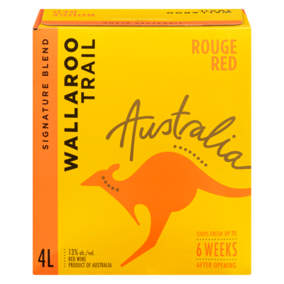 Wallaroo Trail Bin 717 Red Blend Red Wine, 4L (ID required at pick-up) 4 l, $1.27/100ml