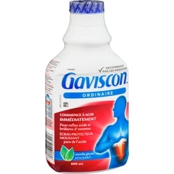 Gaviscon Liquide apaisant menthe à action fraîcheur 600 ml, 3,25 $/100ml