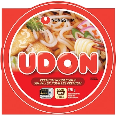 Nong Shim Udon Premium Noodle Soup 276 g, $1.63/100g