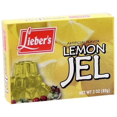 Liebers Lemon Jello 85 g, $2.69/100g