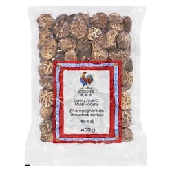 Rooster Dried Flower Mushrooms 400 g, $3.50/100g