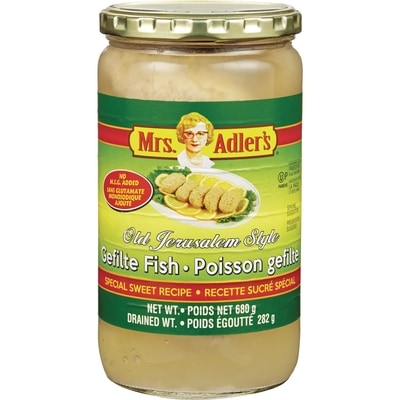 Mrs Adlers Poisson gefilte Mrs. Adlers Old Jerusalem 680 g, 1,91 $/100g