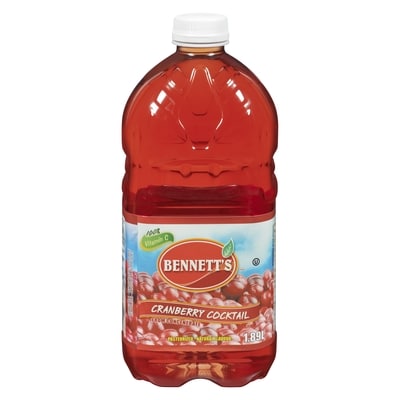 Bennett's Cranberry Cocktail 1.89 l, $0.26/100ml