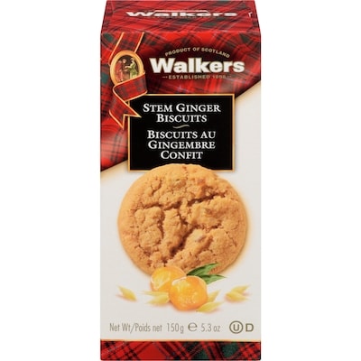 Walkers Stem Ginger Biscuits 150 g, $3.99/100g