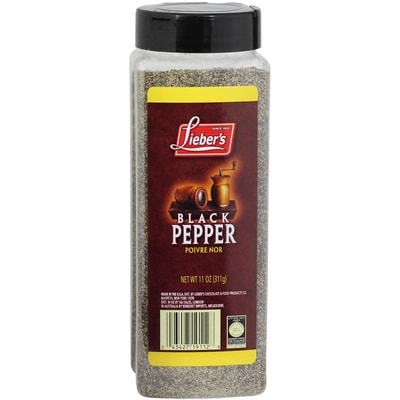 Liebers Black Pepper Spice, 11Oz 454 g, $3.52/100g