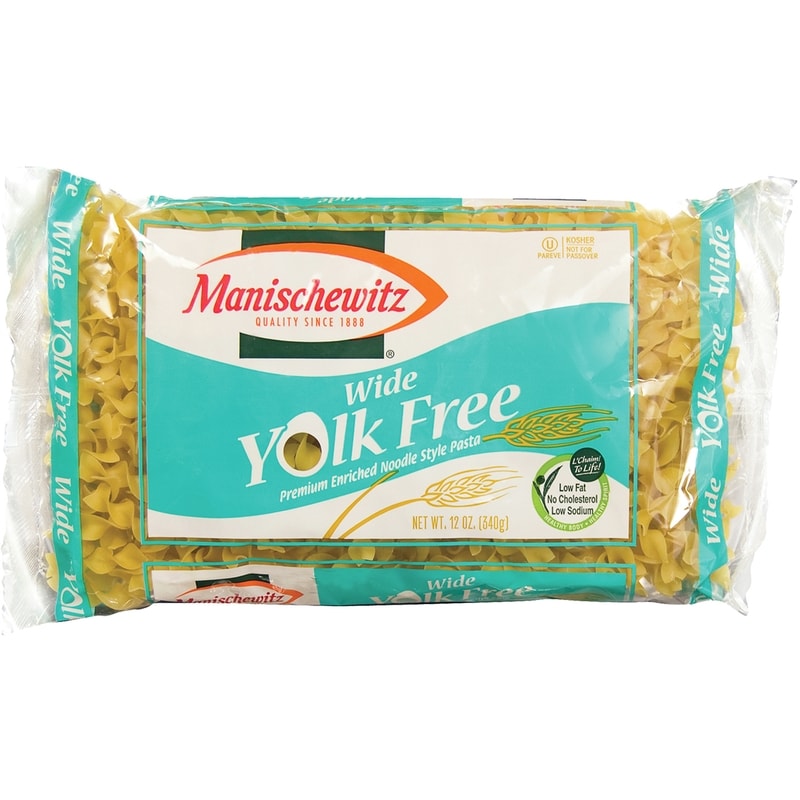 Kosher Yolk Free Noodles, Wide