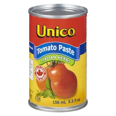 Unico Tomato Paste, Italian Herbs 156 ml, $1.15/100ml