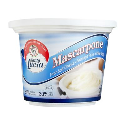 St Lucia Mascarpone Fresh Soft Cheese 30% M.F. 475 g, $3.37/100g