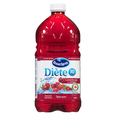 Ocean Spray Boisson diète canneberge et cerise 1.89 l, 0,32 $/100ml