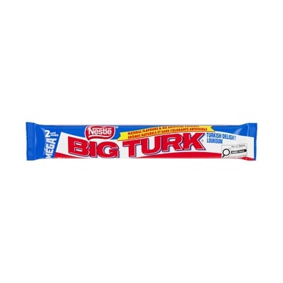 Nestlé Big Turk MÉGA, emballage contenant deux barres 86 g, 2,33 $/100g