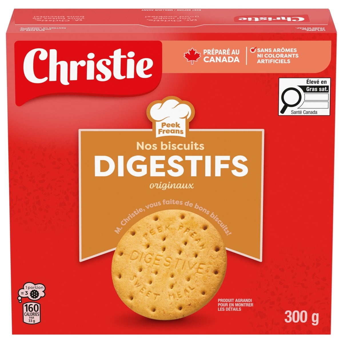 Peek Freans Digestive Biscuits 300 g, 1,66 $/100g