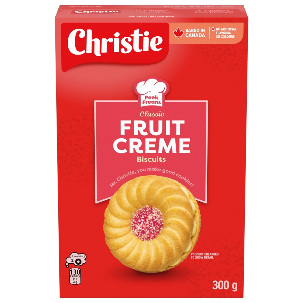 Peek Freans Fruit Creme Biscuits 300 g, $1.66/100g