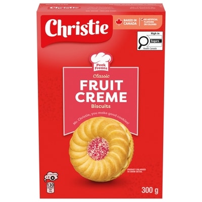 Peek Freans Fruit Creme Biscuits 300 g, $1.17/100g