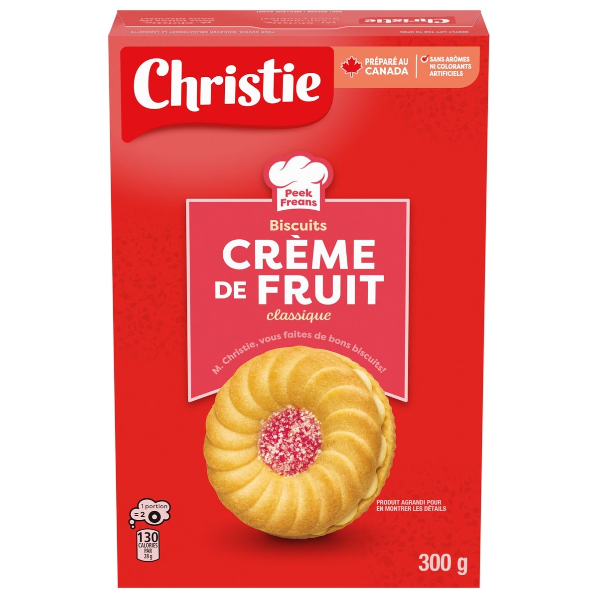 Peek Freans Crème De Fruit Biscuits 300 g, 1,66 $/100g