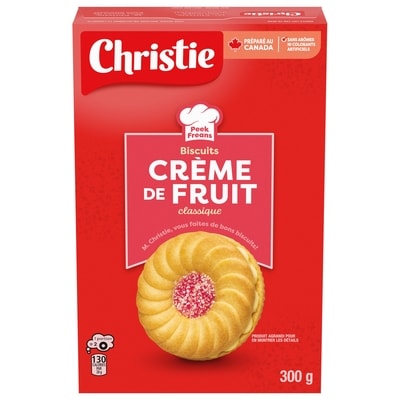 Peek Freans Crème De Fruit Biscuits 300 g, 1,66 $/100g