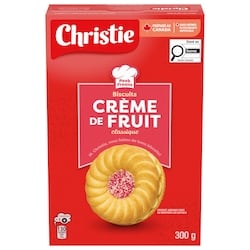 Peek Freans Biscuits crème de fruit 300 g, 0,93 $/100g