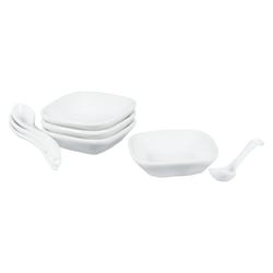 Artika Mini Square Bowls with Spoons 8x8.0 ea, $0.56/1ea