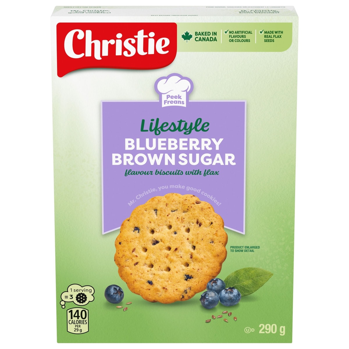 Peek Freans Lifestyle Selections Blueberry Brown Sugar Biscuit 290 g, $1.72/100g