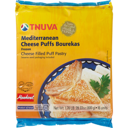 Tnuva Bourek pâte filo et fromage casher 800 g, 1,75 $/100g