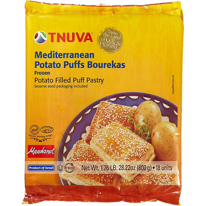 Kosher Phyllo Dough Bourekas with Potato