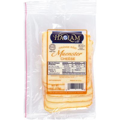 Haolam Fromage munster tranché 170 g, 6,46 $/100g