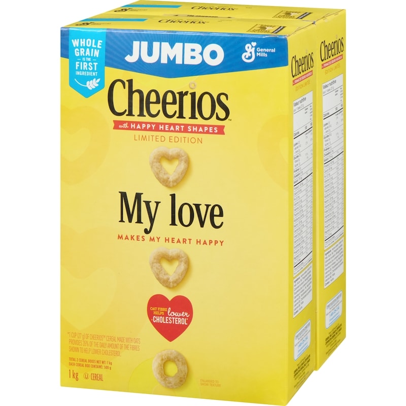Original Cheerios Breakfast Cereal, Jumbo Size, Whole Grains