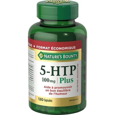 Nature’s Bounty 5-HTP 100 mg Plus, pour l’équilibre de l’humeur 120 ea, 0,26 $/1ch