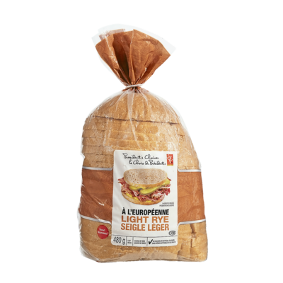 le Choix du Président Miche De Seigle Léger À L'Européenne 480 g, 1,04 $/100g