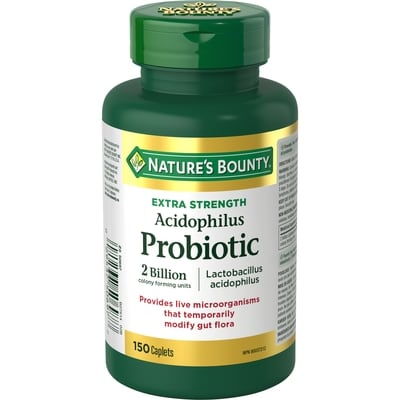 Nature's Bounty Extra Strength Acidophilus Probiotic 150 ea, $0.16/1ea