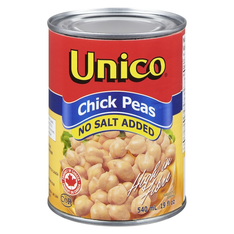 Chick Peas, No Salt Added