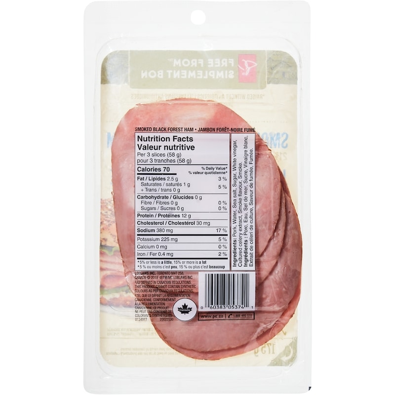 Free From Smoked Black Forest Ham