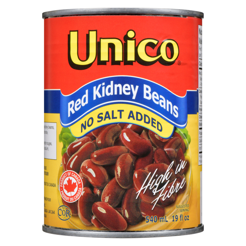 Red Kidney Beans, No Salt Added