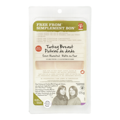 President's Choice Free From Turkey 175 g, $45.66/1kg $4.57/100g