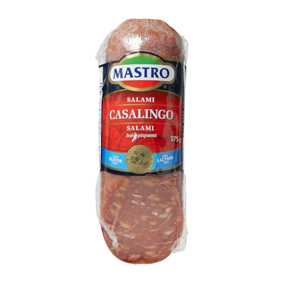 Mastro Casalingo Salami, Hot 375 g, $26.67/1kg $2.67/100g