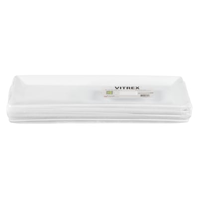 Vitrex Assiette rectangulaire 14 po x 6 po 4x1.0 ea, 7,00 $/1ch