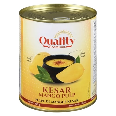 Quality Kesar Mango Pulp 850 g, $0.53/100g