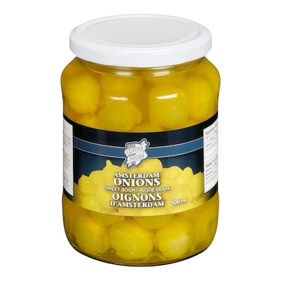 Custan Amsterdam Onions, Sweet Sour 500 ml, $0.74/100ml