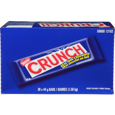 Nestlé Crunch Milk Chocolate With Crisped Rice Bar 44 g, $3.39/100g