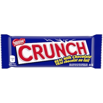 Nestlé Crunch Milk Chocolate With Crisped Rice Bar 44 g, $4.52/100g