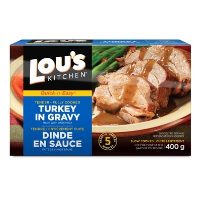 Lous Quick N Easy Turkey Roast, Slow Roasted 400 g, $3.00/100g