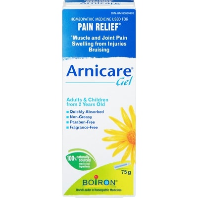 Boiron Arnicare Gel For Muscle And Joint Pain, Swelling From Injuries And Bruising. 75 g, $21.32/100g