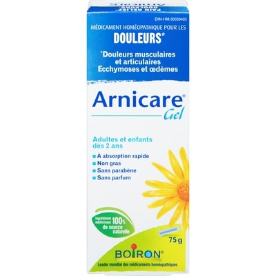 Boiron Arnicare gel pour les douleurs musculaires et articulaires, ecchymoses et oedèmes 75 g, 21,32 $/100g